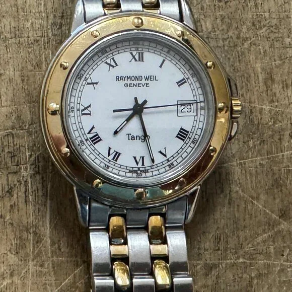 LOT OF 4 PRE-OWNED Raymond Weil Men's Wristwatches